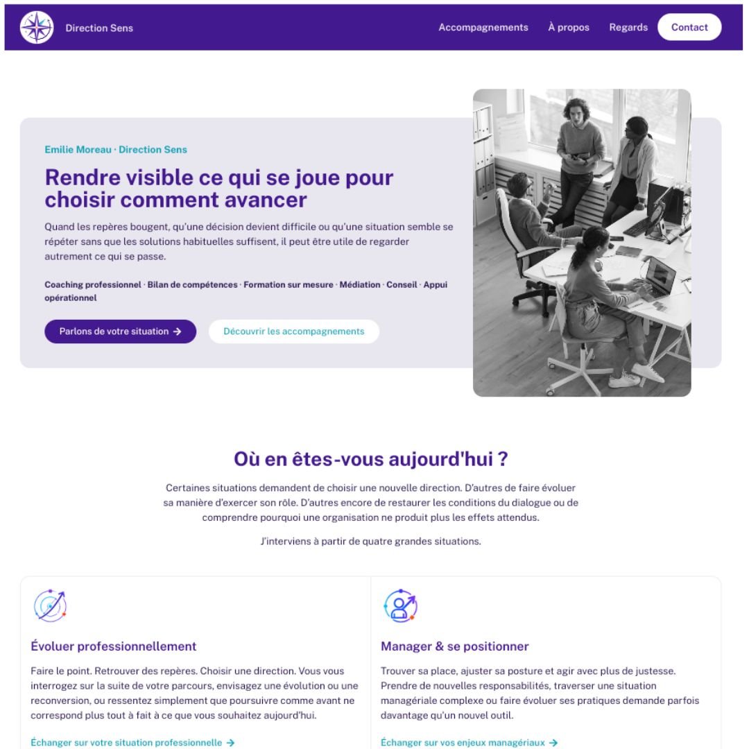 gestion de projet Web - coaching d'entreprise